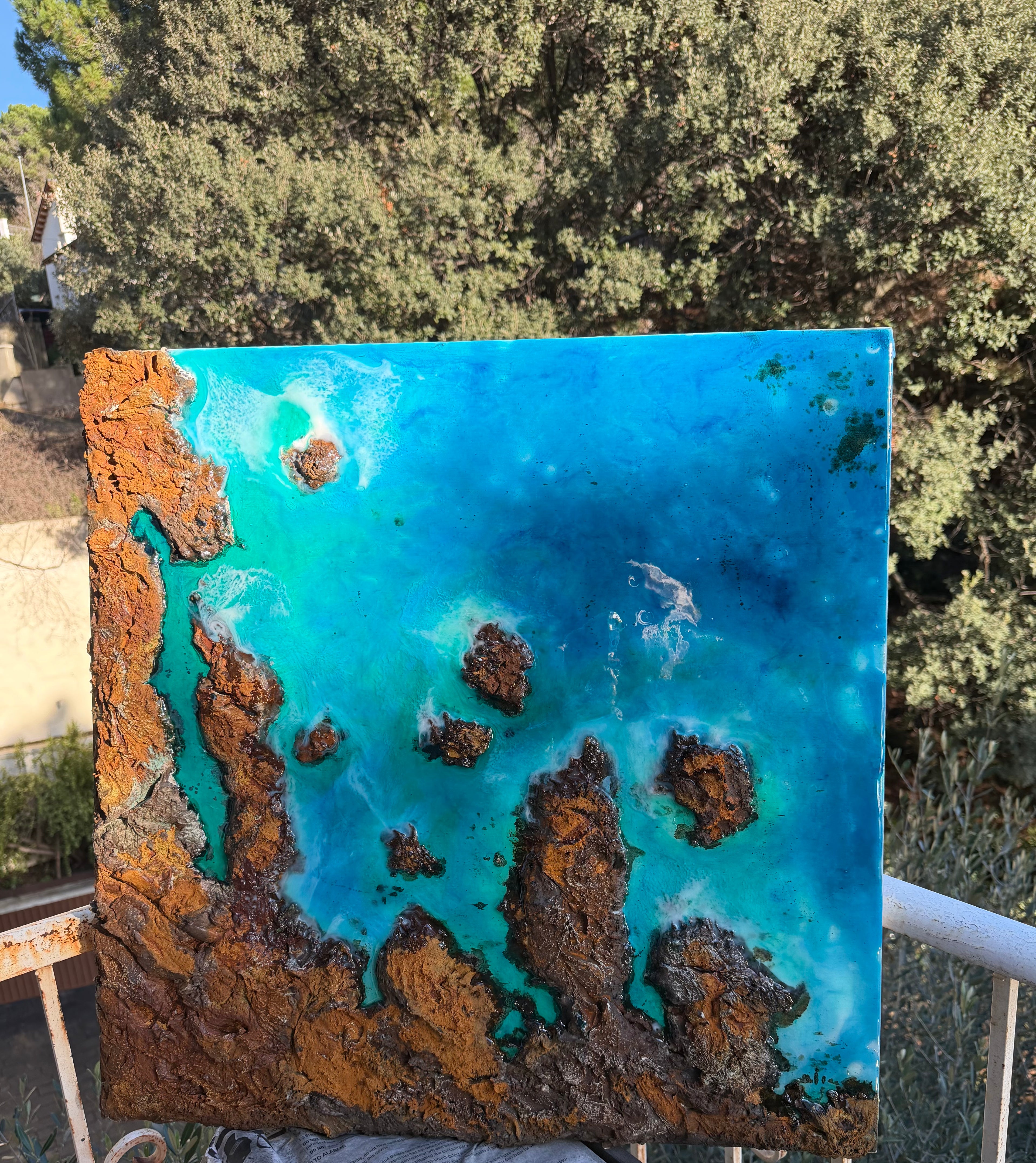 Cuadro Ocean Art – "Fuerza serena"