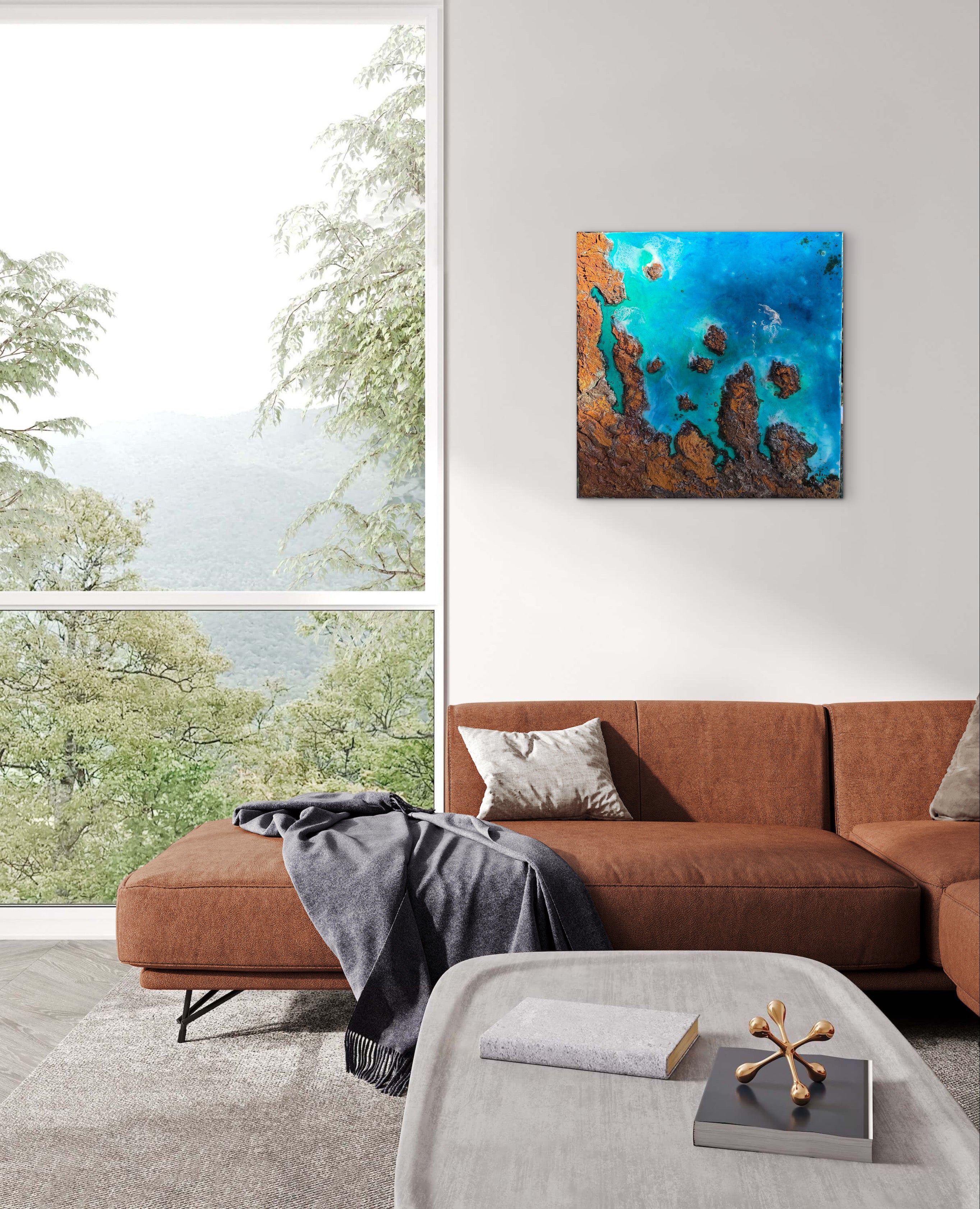 Cuadro Ocean Art – "Fuerza serena"